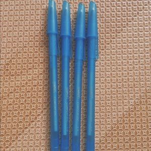 staples 4 pack blue pens